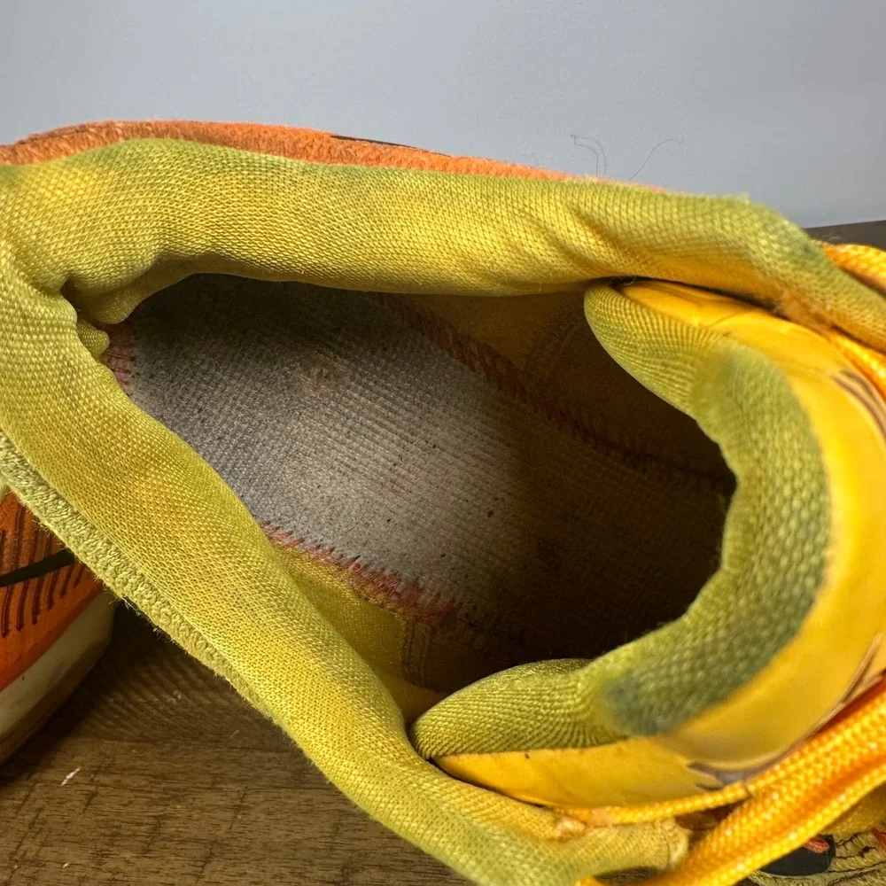 Nike Kobe 10 Elite Rivalry Low Men 10 Yellow Orange Chester Basketball Shoe 2015